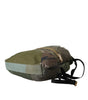 Dolce & Gabbana Military Green Patchwork Rucksack Backpack Bag