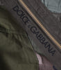 Dolce & Gabbana Military Green Patchwork Rucksack Backpack Bag