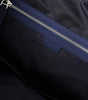 Sac de voyage à bandoulière Dolce &amp; Gabbana en nylon bleu et cuir de veau