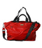 Dolce &amp; Gabbana Red Nylon Calfskin Hand Shoulder Duffel Bag