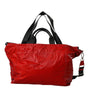 Dolce &amp; Gabbana Red Nylon Calfskin Hand Shoulder Duffel Bag