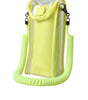 Dolce & Gabbana Yellow Green Plastic DG Logo Neck Strap Cardholder Wallet