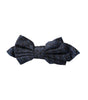 Dolce & Gabbana Navy Blue Silk Patterned Adjustable Men Papillon Bow Tie