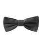 Dolce & Gabbana Gray Silk Patterned Adjustable Neck Men Bow Tie