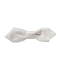 Dolce &amp; Gabbana White Silk Adjustable Neck Men Papillon Bow Tie