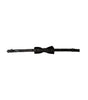 Dolce &amp; Gabbana Black Velvet Cotton Adjustable Neck Men Bow Tie