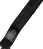 Dolce &amp; Gabbana Dark Gray Silk Adjustable Neck Men Bow Tie