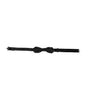 Dolce &amp; Gabbana Black Silk Fantasy Adjustable Neck Men Bow Tie