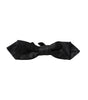 Dolce &amp; Gabbana Black Silk Fantasy Adjustable Neck Men Bow Tie