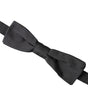 Dolce &amp; Gabbana Black Silk Adjustable Neck Men Bow Tie