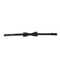 Dolce &amp; Gabbana Black Silk Adjustable Neck Men Bow Tie