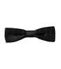 Dolce &amp; Gabbana Black Silk Patterned Adjustable Neck Men Bow Tie