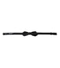 Dolce &amp; Gabbana Black Silk Adjustable Neck Men Bow Tie