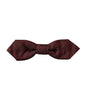Dolce &amp; Gabbana Red Silk Fantasy Adjustable Neck Men Bow Tie
