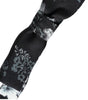 Dolce &amp; Gabbana Black Floral Silk Adjustable Neck Men Bow Tie