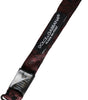 Dolce &amp; Gabbana Maroon Floral Silk Adjustable Neck Men Bow Tie