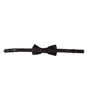 Dolce &amp; Gabbana Red Black Floral Adjustable Neck Men Bow Tie
