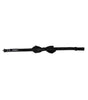Dolce &amp; Gabbana Black Silk Adjustable Neck Men Bow Tie