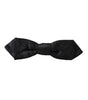 Dolce &amp; Gabbana Multicolor Fantasy Silk Adjustable Neck Bow Tie
