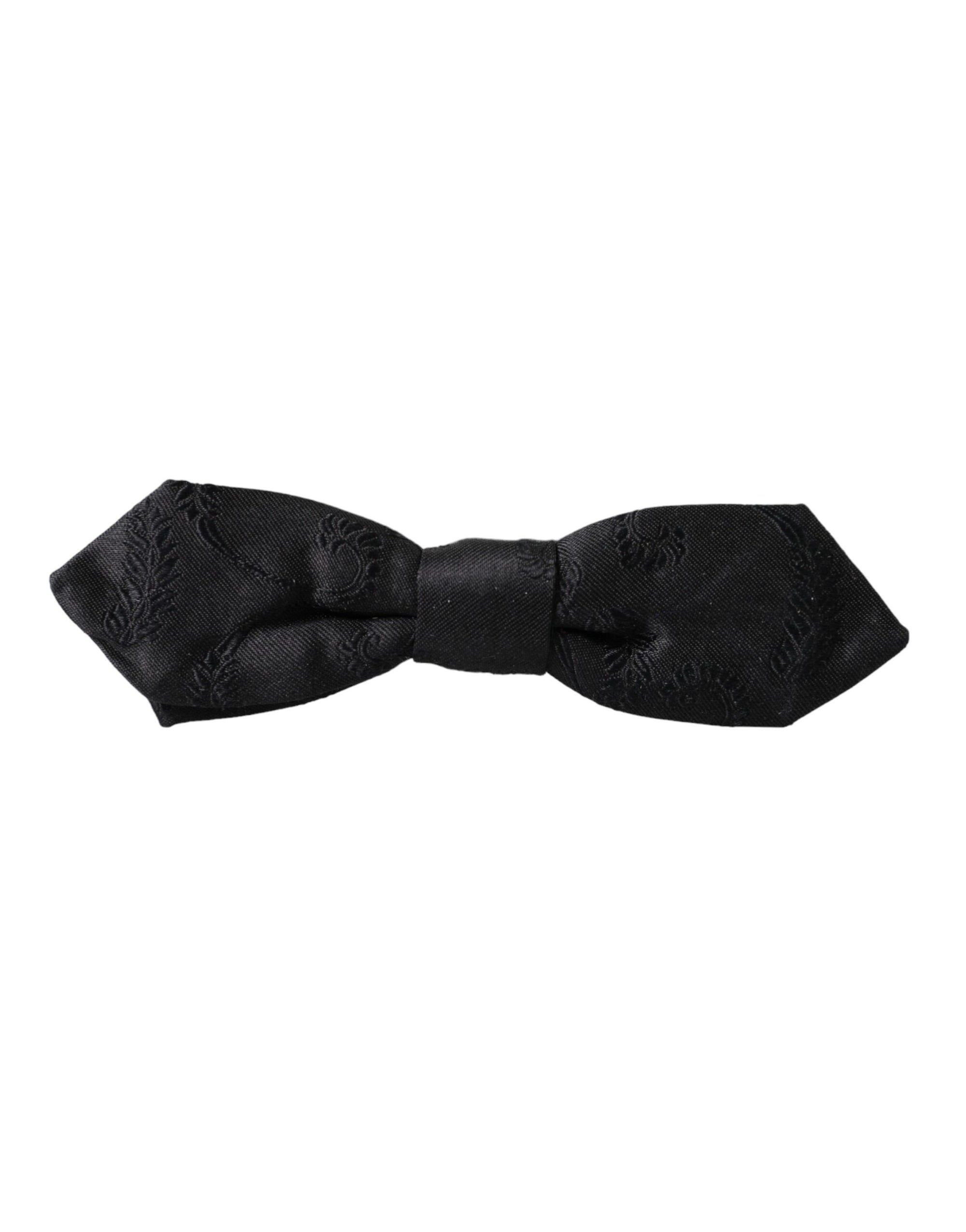Dolce &amp; Gabbana Multicolor Fantasy Silk Adjustable Neck Bow Tie