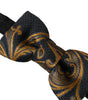 Dolce &amp; Gabbana Multicolor Jacquard Adjustable Neck Men Bow Tie