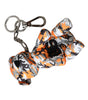 Porte-clés Dolce &amp; Gabbana à motif camouflage multicolore et silhouette animale