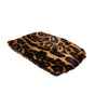 Dolce &amp; Gabbana Brown Leopard Fur Women Bucket Hat