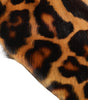 Dolce &amp; Gabbana Brown Leopard Fur Women Bucket Hat