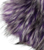 Dolce &amp; Gabbana Purple Faux Fur Whole Head Wrap Hat