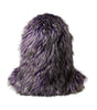Dolce &amp; Gabbana Purple Faux Fur Whole Head Wrap Hat