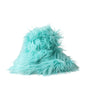 Dolce &amp; Gabbana Mint Green Acrylic Fur Womens Bucket Hat