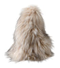 Dolce & Gabbana Beige Acrylic Fur Women Bucket Hat