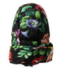 Dolce &amp; Gabbana Hat Multicolor Floral Whole Head Wrap Hat