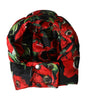 Dolce &amp; Gabbana Multicolor Anemone Whole Head Wrap Hat
