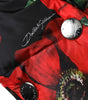 Dolce &amp; Gabbana Multicolor Anemone Whole Head Wrap Hat