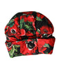Dolce &amp; Gabbana Multicolor Anemone Whole Head Wrap Hat
