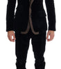 Costume trois pièces slim bleu élégant Dolce &amp; Gabbana