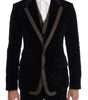 Costume trois pièces slim bleu élégant Dolce &amp; Gabbana