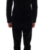 Costume trois pièces slim noir élégant Dolce &amp; Gabbana