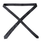 Dolce &amp; Gabbana Black Blue Polka Dot Silk Adjustable Men Tie