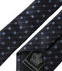 Dolce &amp; Gabbana Black Blue Polka Dot Silk Adjustable Men Tie