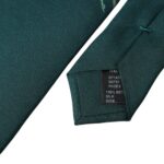 Dolce &amp; Gabbana Green Printed 100% Silk Adjustable Men Tie