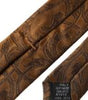 Dolce &amp; Gabbana Brown Floral 100% Silk Adjustable Men Tie