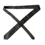 Dolce &amp; Gabbana Dark Gray 100% Silk Fantasy Adjustable Men Tie
