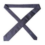Dolce &amp; Gabbana Navy Blue Silk Patterned Adjustable Men Tie