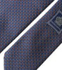 Dolce &amp; Gabbana Navy Blue Silk Patterned Adjustable Men Tie