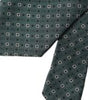 Dolce &amp; Gabbana Green Silk Branded Logo Adjustable Men Tie