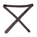 Dolce &amp; Gabbana Purple 100% Silk Polka Dot Adjustable Men Tie