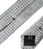 Dolce &amp; Gabbana Light Gray Polka Dot Silk Adjustable Men Tie