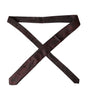Dolce &amp; Gabbana Bordeaux Patterned Silk Adjustable Men Tie
